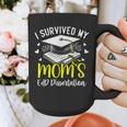 i Survived My Mom's EdD Dissertation Graduation Mom EdD Graphic Print Coffee Mug