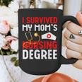 I Survived My Mom's Nursing Degree Graduation Day 2026 Graphic Print Coffee Mug