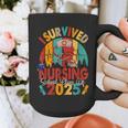I Survived Nursing School Class Of 2025 Proud Graduation Graphic Print Coffee Mug