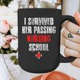 I Survived Her Passing Nursing School Graduation Graphic Print Coffee Mug