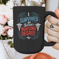 I Survived My Sister'S Nursing Degree Sis Nurse Graduation Graphic Print Coffee Mug