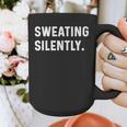 Sweating Silently Introvert Weight Lifting Cardio Run Bench Graphic Print Coffee Mug Sweating Silently Introvert Weight Lifting Cardio Run Bench Graphic Print Coffee Mug