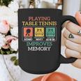Table Tennis Impoves Memory Funny Ping Pong Graphic Print Coffee Mug