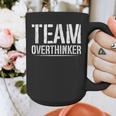 Team Overthinker Introvert Graphic Print Coffee Mug Team Overthinker Introvert Graphic Print Coffee Mug