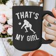 That's My Girl Volleyball Dad Of A Volleyball Player Father Graphic Print Coffee Mug