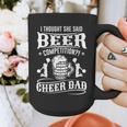 I Thought She Said Beer Competition Cheer Dad Graphic Print Coffee Mug I Thought She Said Beer Competition Cheer Dad Graphic Print Coffee Mug