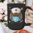 Tiger Nurse RN ER Nursing School Graduation Graphic Print Coffee Mug