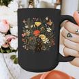 Tortie Cat Owner Flowers Tortie Cat Mom Tortie Cat Dad For Men Women Kids Graphic Print Coffee Mug