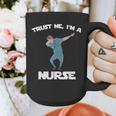 Trust Me I'm Nurse Shirt Dabbing Gift Nursing Graduation Graphic Print Coffee Mug