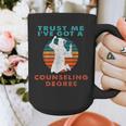 Trust Me I'Ve Got A Counseling Degree College Graduation Graphic Print Coffee Mug