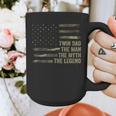Twin Dad Camo USA Flag Twin Dad The Man The Myth The Legend Graphic Print Coffee Mug Twin Dad Camo USA Flag Twin Dad The Man The Myth The Legend Graphic Print Coffee Mug