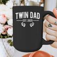 Twin Dad Est 2025 Father Of Twins New Daddy Father's Day Graphic Print Coffee Mug