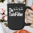 The TwinFather Father Of Twins Dad Fathers Day Graphic Print Coffee Mug