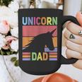 Unicorn Birthday Outfit Dad Unicorn Costume Bday Dad Unicorn Graphic Print Coffee Mug