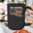 USS Brooke FFG-1 Frigate Veterans Day Son Father Grandpa Dad Graphic Print Coffee Mug