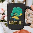 Vegetable Word Game Dad Joke Brocco-Lee Broccoli Graphic Print Coffee Mug