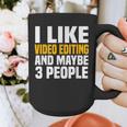 Video Editor Introvert Editing Production Filmmaking Job Graphic Print Coffee Mug Video Editor Introvert Editing Production Filmmaking Job Graphic Print Coffee Mug