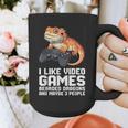 I Like Video Games Bearded Dragon Gamer Introvert Mood Graphic Print Coffee Mug I Like Video Games Bearded Dragon Gamer Introvert Mood Graphic Print Coffee Mug