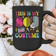 Vintage 80s Vibes Costume Nostalgia 1980s Fashion Cassette Graphic Print Coffee Mug