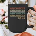 Vintage Architect Est 2018 Graduation 2018 Graphic Print Coffee Mug