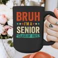 Vintage Bruh I'm A Senior Class Of 2025 Graduation Women Men Graphic Print Coffee Mug