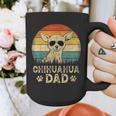 Vintage Chihuahua Dad Dog Lovers Father's Day Tee Graphic Print Coffee Mug