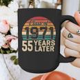 Vintage Class Of 1971 55 Years Later Reunion 55th Graduation Graphic Print Coffee Mug