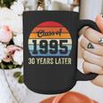 Vintage Class Of 1995 30 Years Later Reunion 30th Graduation Graphic Print Coffee Mug