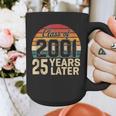 Vintage Class Of 2001 25 Years Later Reunion 25th Graduation Graphic Print Coffee Mug