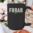 Vintage FUBAR Soldier Military Officer Vet Dad Soup Sandwich Graphic Print Coffee Mug