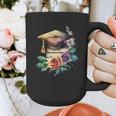 Vintage Hat High School College Graduate Graduation Graphic Print Coffee Mug