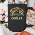 Vintage Motocross Dad Just Like A Normal Dad Only Cooler Graphic Print Coffee Mug