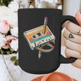 Vintage Pencil Rewind Cassette Tape Nostalgia Party 80s 90s Graphic Print Coffee Mug