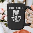 Volleyball Dad Pay Drive Clap Dad Of A Volleyball Player Dad Graphic Print Coffee Mug