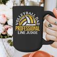 Volleyball Dad Professional Line Judge Volleyball Dad Graphic Print Coffee Mug