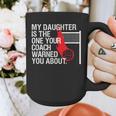 Volleyball Mom Dad Parent Shirt Daughter Player Graphic Print Coffee Mug