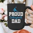 Volleyball Player Team Dad Father Proud Volleyball Dad Graphic Print Coffee Mug
