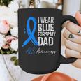 I Wear Blue For My Dad Shirt ALS Awareness Tshirt Graphic Print Coffee Mug