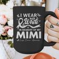 I Wear In Memory Of My Mimi Lung Cancer Graphic Print Coffee Mug