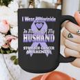 I Wear Periwinkle In Memory Of My Husband Stomach Cancer Graphic Print Coffee Mug I Wear Periwinkle In Memory Of My Husband Stomach Cancer Graphic Print Coffee Mug