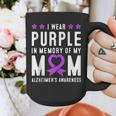 I Wear Purple In Memory Of My Mom Alzheimer's Awareness Day Graphic Print Coffee Mug I Wear Purple In Memory Of My Mom Alzheimer's Awareness Day Graphic Print Coffee Mug