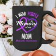 I Wear Purple In Memory For My Mom Dementia Awareness Graphic Print Coffee Mug I Wear Purple In Memory For My Mom Dementia Awareness Graphic Print Coffee Mug
