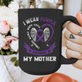 I Wear Purple In Memory Of Mother Mom Alzheimers Back Print Graphic Print Coffee Mug I Wear Purple In Memory Of Mother Mom Alzheimers Back Print Graphic Print Coffee Mug