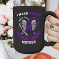 I Wear Purple In Memory Of My Mother Mom Epilepsy Awareness Graphic Print Coffee Mug