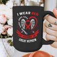 I Wear Red In Memory Of Great Nephew Heart Disease Awareness Graphic Print Coffee Mug
