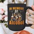 Weight Loss Diet In Memory Of Alcohol Sarcastic Graphic Print Coffee Mug