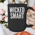 Wicked Smaht Boston Accent Graduation Tee Graphic Print Coffee Mug