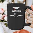 I Winged It Cosmetology Graduation Graphic Print Coffee Mug