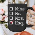 Women Lawyer Attorney Law School Graduation Lawyer Graphic Print Coffee Mug