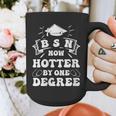 Women's Groovy Nurse BSN Now Hotter By One Degree Graduation BSN RN Graphic Print Coffee Mug